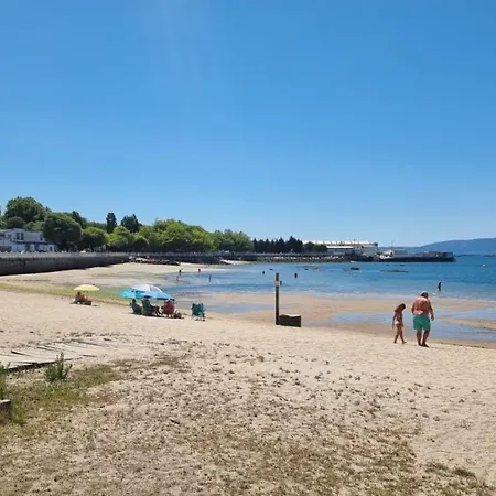 Beatiful By The Beach In Galicia Spain * Vilagarcia de Arousa